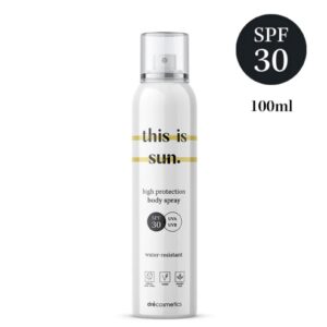 This is sun body spray spf 30 100ml